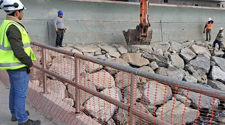 Descolmatación de ríos Perú